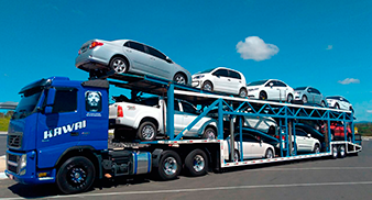 Transportamos veículos com nossos caminhões cegonhas